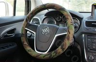 $20.64 Man Camo Flax Car Steering Wheel Covers 15 inch 38CM Four Seasons General - Green