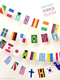 Drapeau à imprimer