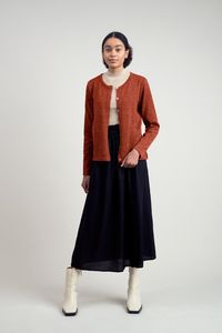 100% baby alpaca wool cardigan