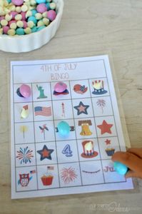 FREE 4th of July BINGO printables