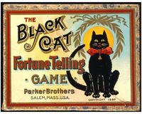 Parker Brothers, The Black Cat Fortune Telling Game, 1897. New-York Historical Society, The Liman Collection, 2000.301