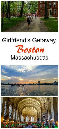 Take a fun girlfriend's getaway to Boston! What to see and do in a few days in one of the best cities in the country! #boston #travel #solotravel #traveltips #usatravel #vacation