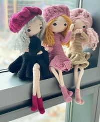😍Olha que Lindos Esses Amigurumis gente❤️