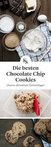 Achtung, Geheimtipp! Wir verraten dir die ultimativen #Tricks für die wirklich besten #ChocolateChipCookies die du je #backen wirst! Auf die #Kekse, fertig, los!