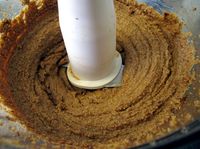 Cinnamon vanilla almond butter! Really healthy and a great snack for topping apples, whole wheat toast or just to eat a spoonful by itself!.