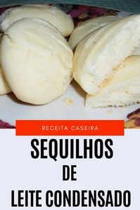 Receita de sequilhos de leite condensado, rendem muito e são bem fáceis de fazer! Experimente!!! #comida #sequilhos #biscoitinhos #bolachinhas #receita