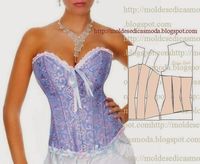 Moldes Moda por Medida: TRANSFORMAÇÃO DE CORPETE