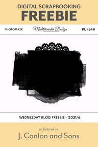 July Photomask freebie from Mediterranka Design