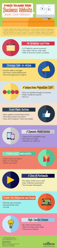 9 Ways to Improve Your Website Design & Generate More Leads & Enquiries