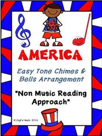 ***FREE***This product is a lesson plan and instrumental piece written in a "non-music reading" approach for the song, AMERICA. It is not meant to be an accompaniment for singing but rather the entire melody and accompaniment is written in order to be played so that it may be performed, whether in t...