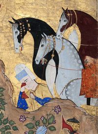 اسکندر و دارا | by persian.painting