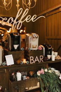 Coffee themed wedding ideas | Lauren Rae Photography
