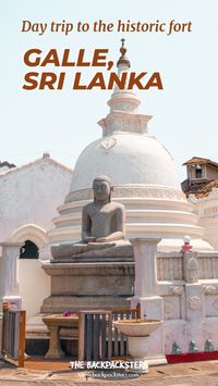 How to do a day trip to Galle Fort, Sri Lanka | Things to see in Galle | What to do in Galle | Why you must visit Galle Fort | Best ways to go to Galle | How many hours to spend at Galle Fort | Cafes in Galle Fort | Where to eat in Galle? Historic fort, #Galle | #thebackpacksters #travel #travelguide #budgettips #travelblog #colourfulstreets