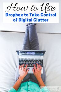 Dropbox is a sanity saver! With dropbox, you can keep your digital life organized and accessible, so you can always find what you need. From your phone, your computer, or even via there website!