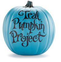 Learn about the Teal Pumpkin Project - non-food treats for trick or treaters with allergies