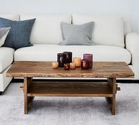 Easton 50" Reclaimed Wood Coffee Table | Pottery Barn