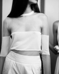 Backstage at Damir Doma Resort 2014 photographed by Adam Katz Sinding