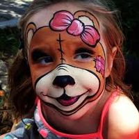 Image result for face paint bear design