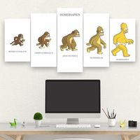 A a bela evolução do home... não pera, evolução do Homer 🤣 agora tudo faz sentido . Quadro mosaico #ossimpsons . . Quadro decorativo mosaico #casanova #quartogamer #rocolorgeek #homersimpson #nerd #geek #decoracao #series
