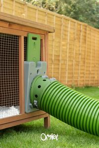 Need to connect your rabbit's hutch to another run? The Zippi Tunnel System is the ideal solution for expanding your pet's play and exercise space in your garden!