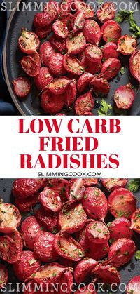LOW CARB FRIED RADISHES #dinner #fried #radishes #ketogenic #lowcarb #low_carb