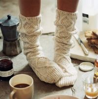 Knitted socks for winter!