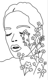 #rosalia #floral #coloringpages #badbunny #hispanic #spanish #popculture