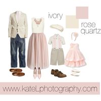 Rose Quartz + Ivory // Family Outfit by katelphoto on Polyvore featuring Alice + Olivia, J.Crew, Soludos, PS Paul Smith, Private White V.C., SoHo Cobbler, ASOS, STONE ISLAND and Sperry