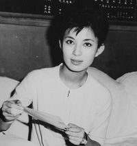 Fuji Yukiko (藤由紀子) 1942-, Japanese Actress, 田宮二郎(夫)