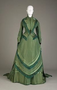 Wedding dress, 1874