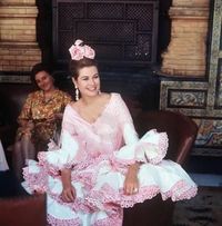 Princess Grace in Seville, Spain, April 1966