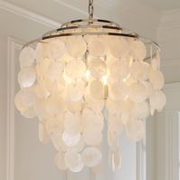 Young House Love Cascade Capiz Chandelier - Shades of Light