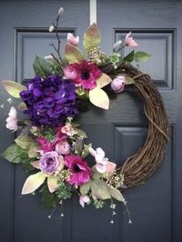 39+ DIY Spring Wreaths for the Front Door That You Can Make | Guide Patterns
