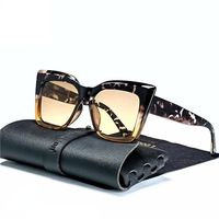 Women High Emotion Retro Cat Eye Leopard Sunglasses