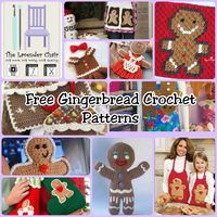 These croceht gingerbread men are so cute! I can't wait to start working on the patterns! From decorations for your home to amigurumis they're all here!