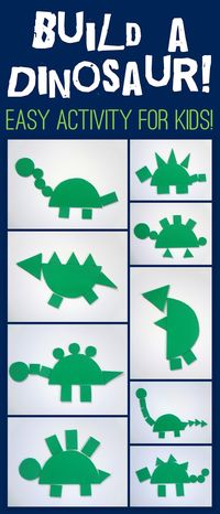 Little Family Fun: Build a Dinosaur!