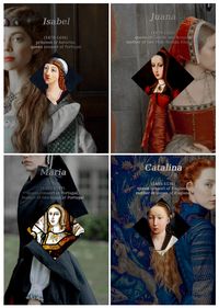 ♦ Daughters of Isabella I of Castile and Ferdinand II of Aragon