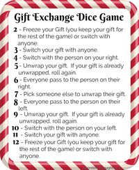 10 Fun Christmas Gift Exchange Ideas in lieu of White Elephant #partygames #giftexchange #Christmasgiftexchange #awonderfulthought