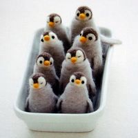 Felt craft-penguins!