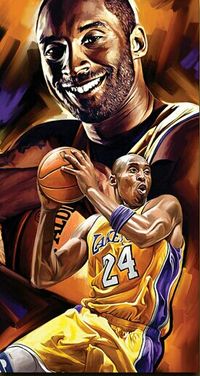 Kobe Bryant Lakers Art