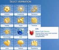 Mod The Sims: Living Life Aspiration by FireFerret • Sims 4 Downloads