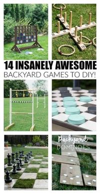 14 insanely awesome and fun backyard games to DIY now!