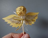 Geschenke aus Ferrero Rocher basteln / Schnelle und einfache DIY Geschenkideen zu Weihnachten selber basteln, Basteln und Selbstgemachtes verschenken