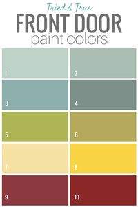 Tried and True Front Door Paint Colors | Satori Design for Living