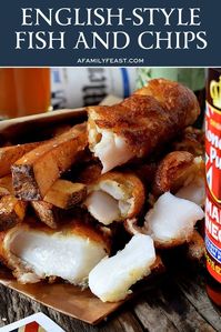 English-Style Fish and Chips