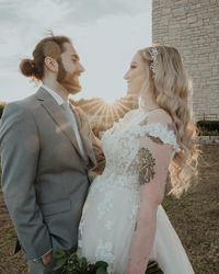 We're positive that this stunning and powerful Maggie Bride will stay at the front of our minds for a long time! Want to show off your own radiance and beauty in Harlem? Click through to see if it's your second "yes!" #realmaggiebride #maggiebride #offtheshoulderbridalgown #ballgownweddingdress #alineweddinggown #bodypositivity #harlemmaggiesottero #maggiesottero