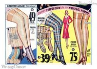 Vintage Socks | 1920s, 1930s, 1940s, 1950s, 1960s History