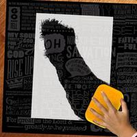 Hydrochromic Film Adhesive Backed Plastic Sheet