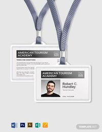 Instantly Download Training College ID Card Template, Sample & Example in Microsoft Word (DOC), Adobe Photoshop (PSD), Adobe InDesign (INDD & IDML), Apple Pages, Microsoft Publisher, Adobe Illustrator (AI) Format. Available in 2.13x3.39 inches + Bleed. Quickly Customize. Easily Editable & Printable.