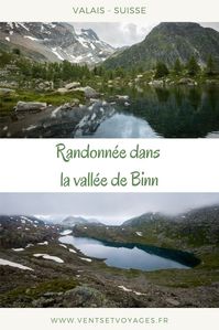 Topo, récit photographique et conseils pour réaliser une jolie boucle de 26km dans la vallée de Binn dans le valais suisse #ventsetvoyages